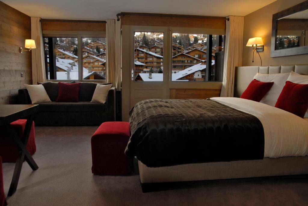 Hotel Vanessa Verbier Rum bild